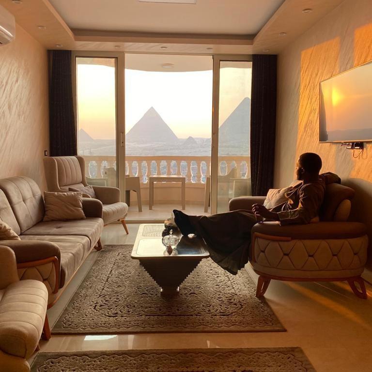Апартаменты Hi Pyramids Каир Экстерьер фото